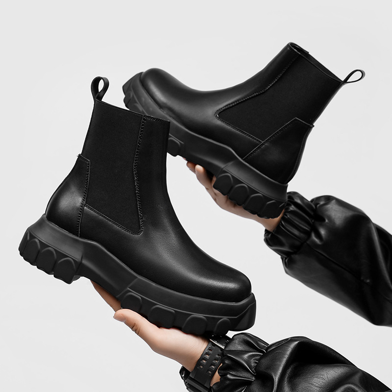 Men Boots Chelsea Genuine Leat - đánh giá và giá Chelsea Boots Men