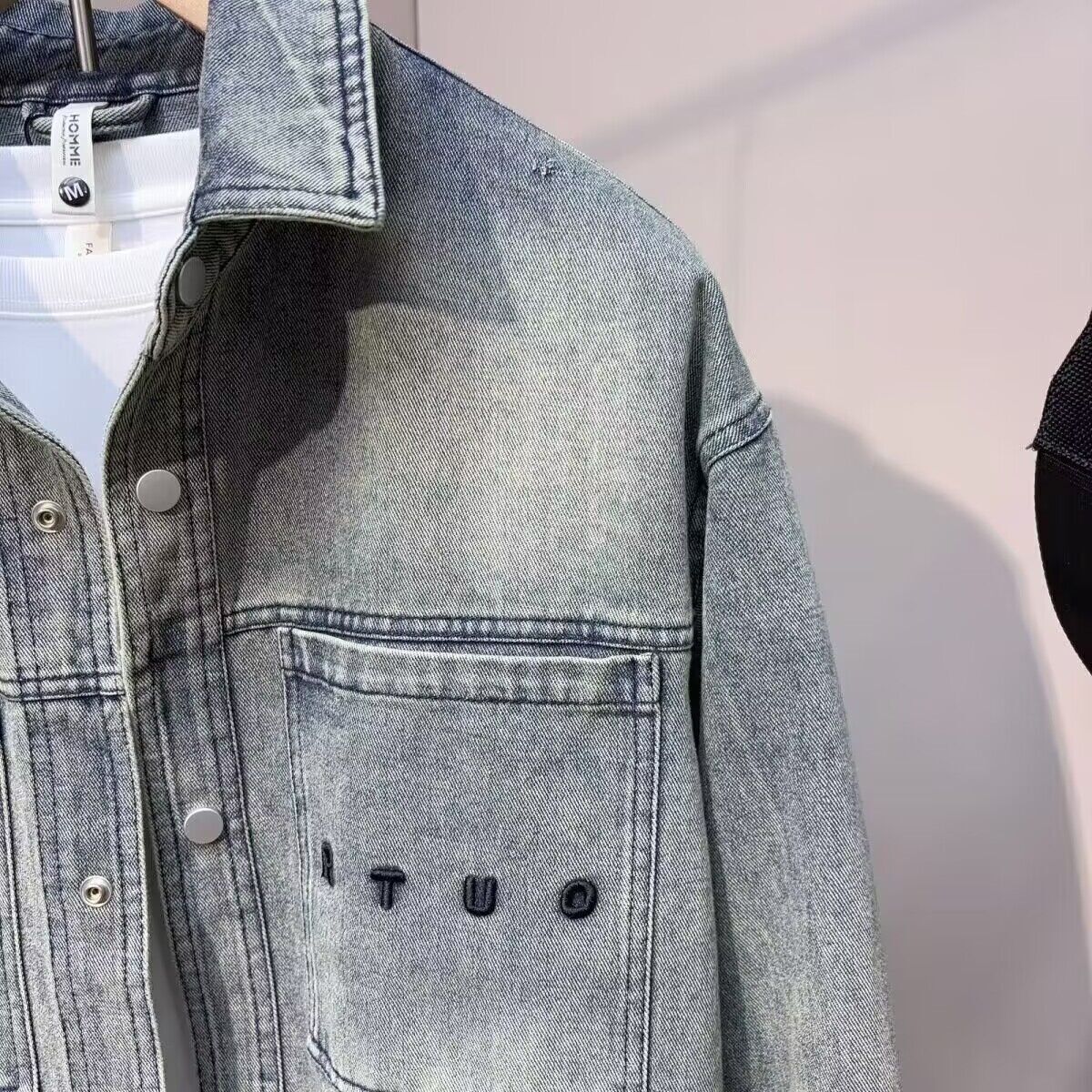 Vintage Clean fit Spring Autum - đánh giá và giá Jeans Shirt Fashion For Men