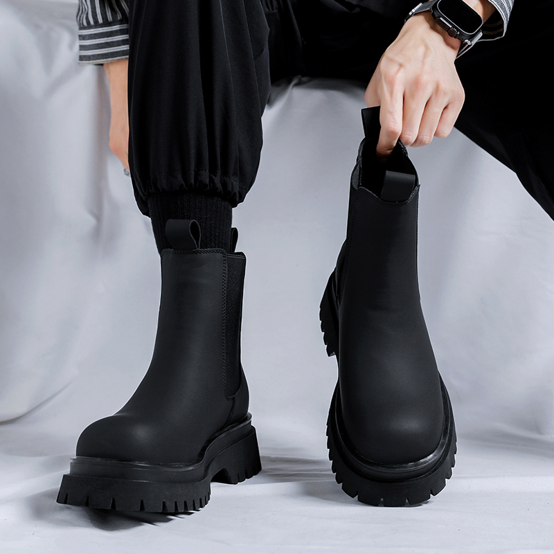 2026 Platform Black High Top B - đánh giá và giá Chelsea Boots Men