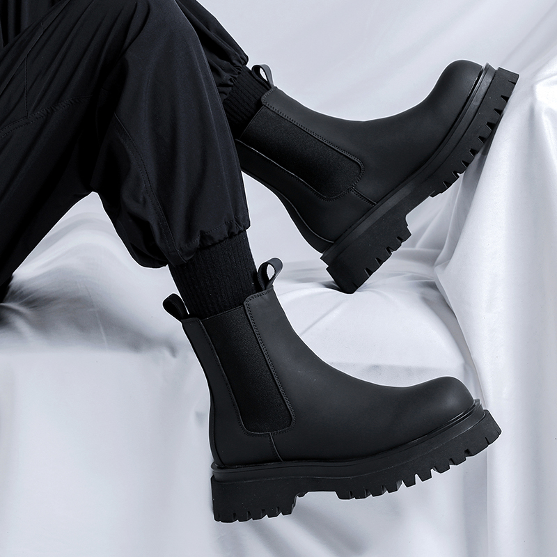 2026 Platform Black High Top B - đánh giá và giá Chelsea Boots Men