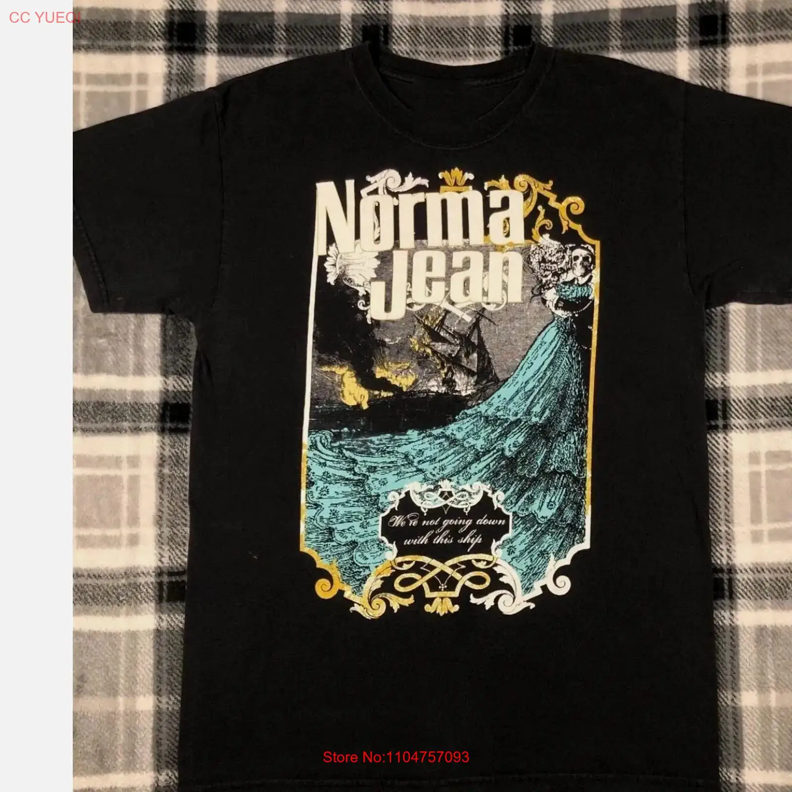 Rare Norma Jean Tour 2005 Band - đánh giá và giá Jeans Shirt Fashion For Men