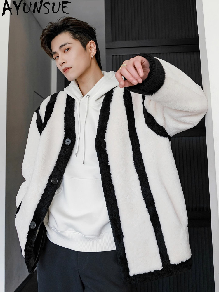 AYUNSUE New Fashion Real Fur C - đánh giá và giá Men'S Fashion Leather Jacket