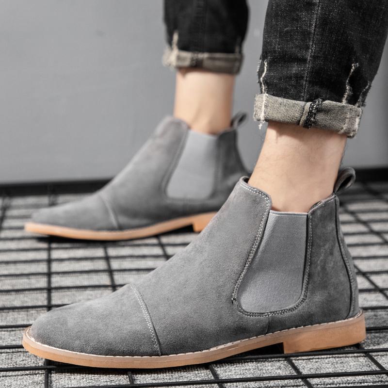Men Chelsea Boots Suede Leathe - đánh giá và giá Chelsea Boots Men