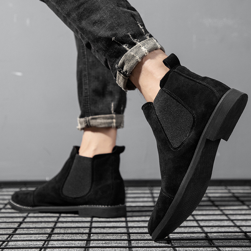 Men Chelsea Boots Suede Leathe - đánh giá và giá Chelsea Boots Men