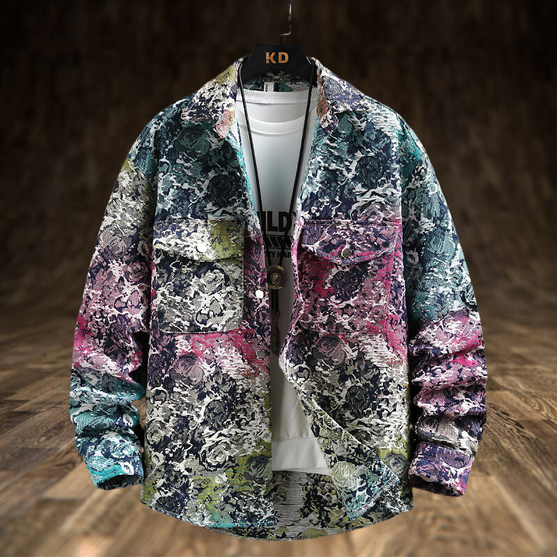 Spring Men's Lxury Denim Jacke - đánh giá và giá Jeans Shirt Fashion For Men