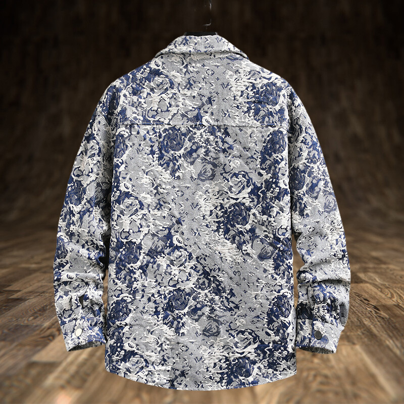 Spring Men's Lxury Denim Jacke - đánh giá và giá Jeans Shirt Fashion For Men