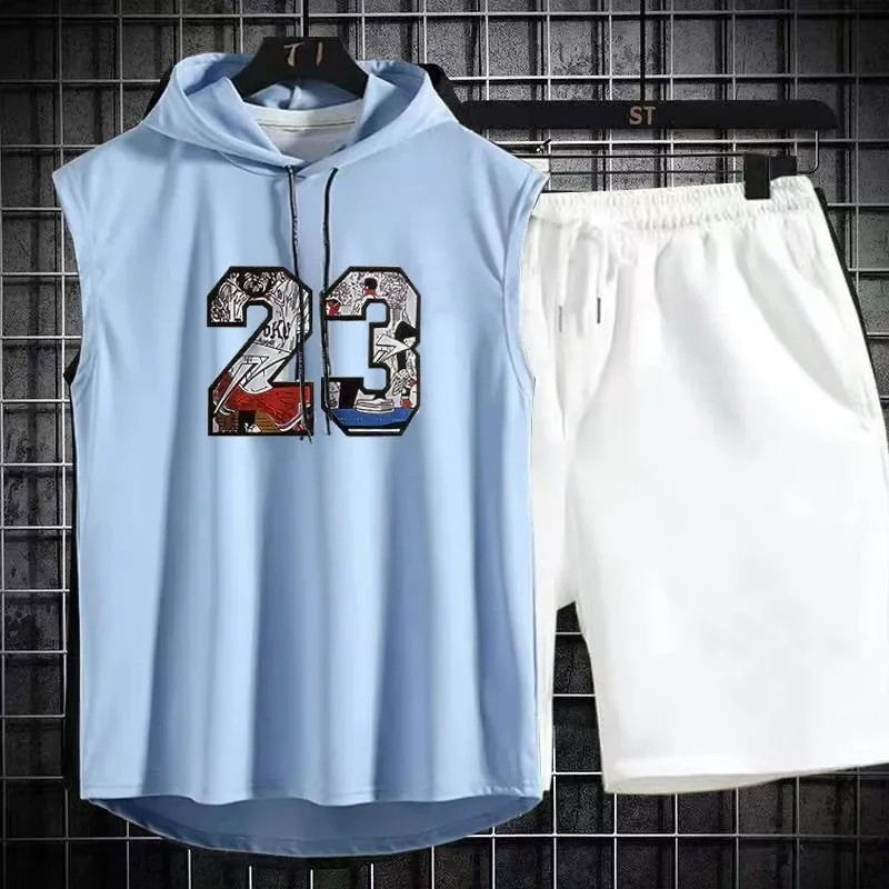 Brand  Summer Men's Two Piece  - đánh giá và giá Men'S Fashion V Neck T Shirts